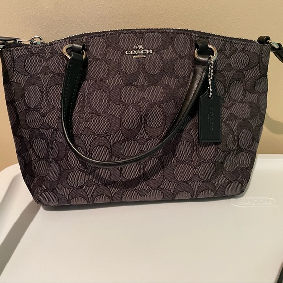Coach Black Signature Bag - Picture 3 of 8